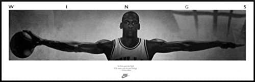 Art and Frame Oversize Michael Jordan Wings - Framed Sports Poster