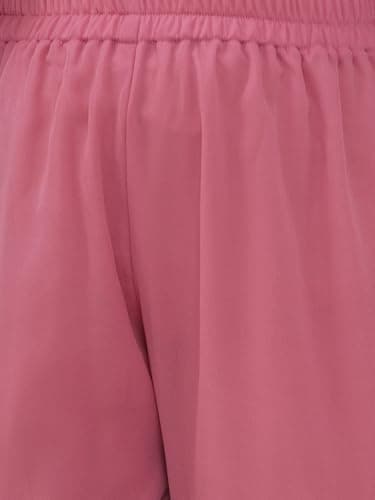 AJ DEZINES Kids Ethnic Wear Georgette Motif Printed Kurta Sharara Set for Girls