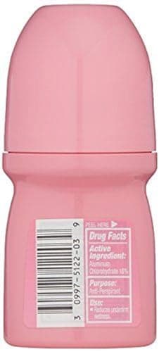 Hi & Dri Anti Perspirant Deodorant Roll On Powder Fresh 1.7 oz (Pack of 6)