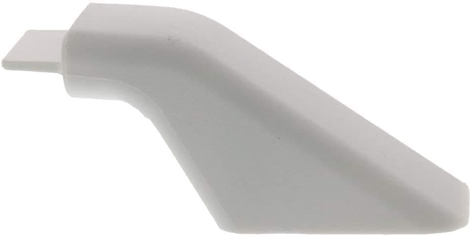 EXPWB7X7189 Oven Door Handle End Cap for GE, Hotpoint Range (White) Replaces WB7X7189, AP2019455, PS256619