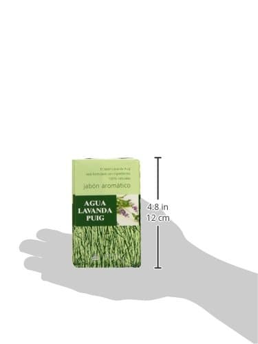 Agua Lavanda Puig aromatic soap 100% natural ingredients-3 x 125g