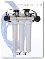 Crystal Quest Commercial Reverse Osmosis 300 GPD Water Filter System-- (Package Of 3)