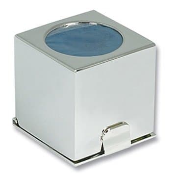 Personalised Silver Plated Snooker and Pool Chalk Holder with Chalk