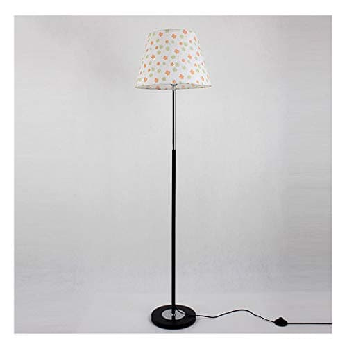 Yxx max Standing Light Floor Lamp Modern Minimalist European Bedroom Study Hall Cloth Bedside Lamp Remote Control Switch (Edition : Foot Switch)