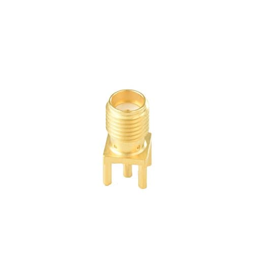 Radiall R125426000W, RF Coaxial Connector, SMA Straight Jack Receptacle PCB Mount