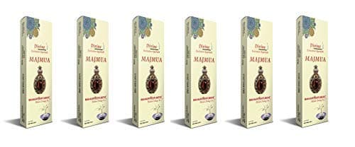 MAHAVIR PERFUMERS Divine Majmua Exclusive Agarbatti each box contain 250 Gm Nett (Pack of 5 Each box of 50 gms))