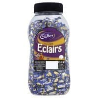 Cadbury Chocolate Eclairs Jar 2kg 2000g