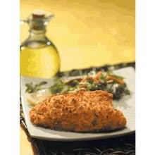 Viking Pecan Crusted Natural IQF Breaded Tilapia Fillet, 4 to 5 Ounce -- 1 each.