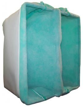 Standard Tools W152B-CASE - (4) Paint Booth Bag Filters: 20" x 20" x 15"