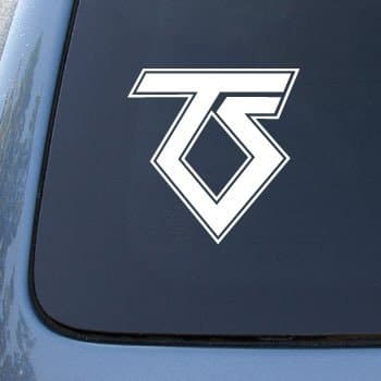 Twisted Sister - Car, Truck, Notebook, Vinyl Decal Sticker #2480 | Vinyl Color: White