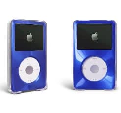 MIP Brand for Apple iPod Classic Hard Case Cover Protector 6th Gen 80GB 120GB, 7th Gen 160GB - Blue