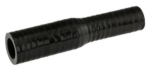 Pegasus SR19.13-BLACK, Black Silicone Hose, 3/4 x 1/2 inch ID Straight Reducer, 4 inch length (no logo)