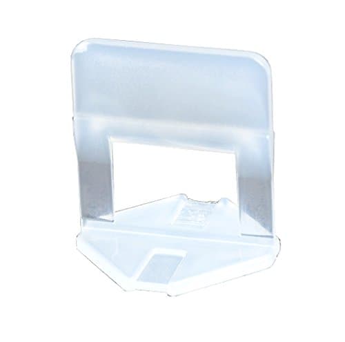 Euroshrink 1MM Flange for Leveling Wedge, Self-Leveling System Wedges, 1mm Thickness, 300u/bag.