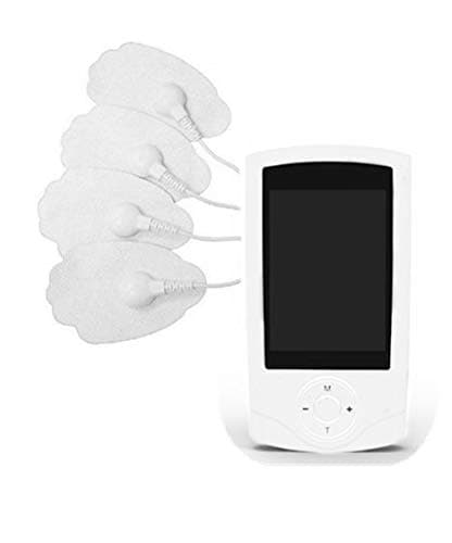 TENS Unit 16 Modes Portable Electro Massage Therapy Device Pulse Impulse Massager White