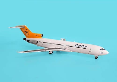 AVIATION Aviation200 1-200 Scale Model Aircraft BBOX0971 Condor 727-200 1-200 Regno. D-Abti Silver Models