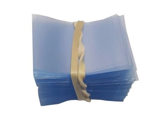 38 x 28 mm Clear Perforated Shrink Band for Small Boston Round Bottles, Vials, Dropper Bottles, Roll-On Bottles and More. [Compatible Diameter Range: 13 mm – 22 mm] - Bundle of 250