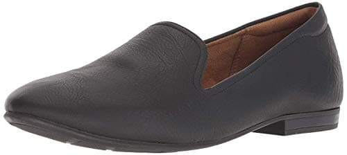 Women's Alexis Flat Loafer, BLACK, 9.5