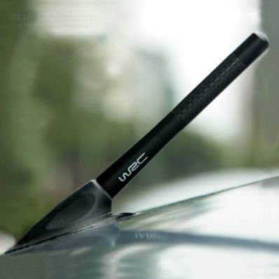 StickersLab - Universal WRC AM/FM Carbon Fibre Car Antenna