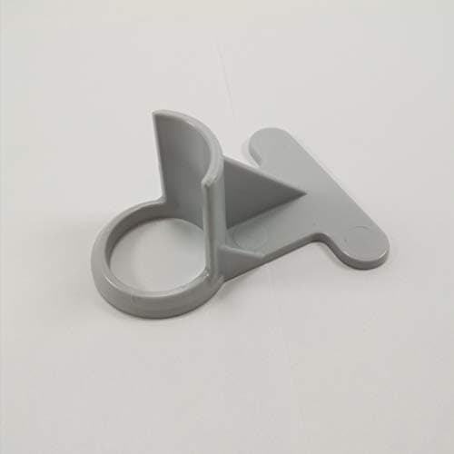 3D Cabin 2 X Swimming Pool Pipe Holders : Grey Holds Pipes 30Mm to 37Mm Designed to Fit On Intex Pools