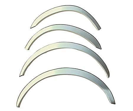 Automaze Stainless Steel Wheel Arch Chrome Fender Lining Trim Moulding For Hyundai Creta 2015-2019 Models