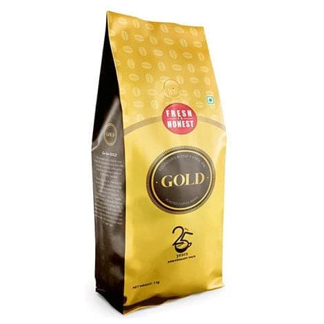 Fresh & Honest gold coffee beans 1 kg Pack Of 3