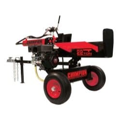 Champion 22 Ton Hydraulic Log Splitter with Log Catch Tools Equipment Hand Tools Leather Bound