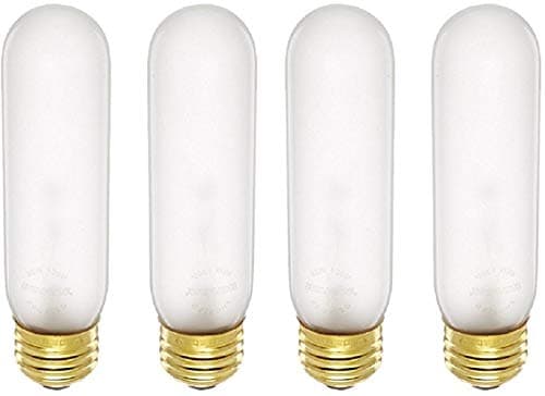 40T10F 40-Watt Incandescent T10 Tubular Light, Frost (Frost - 4 Pack)