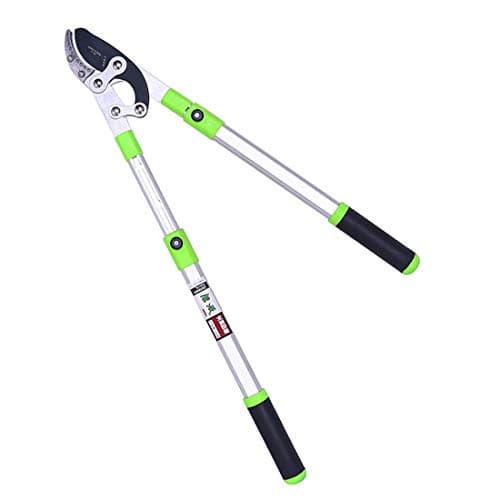 GAQUNH Extendable Anvil Pruning Lopper, 2.1-Inch Cutting Capacity, 28-40” Telescoping Lopper-Tree Trimmer Sturdy Professional SK-5 Steel Blade Non-Chops Thick Branches with Ease
