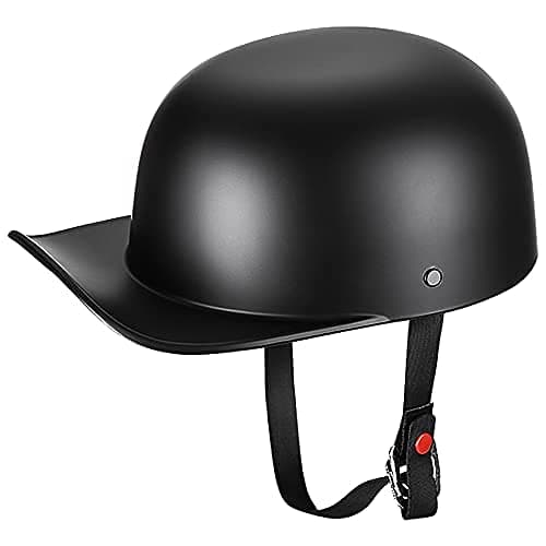 Baseball Style Cap Motorcycle Helmet Unisex-Adult - DOT Approved
