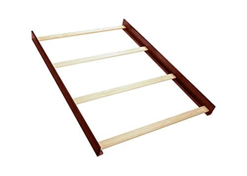 Full-Size Conversion Kit Bed Rails for Sorelle & Lusso Cribs | Multiple Finishes Available - See Description for List of Compatible Cribs (Merlot)