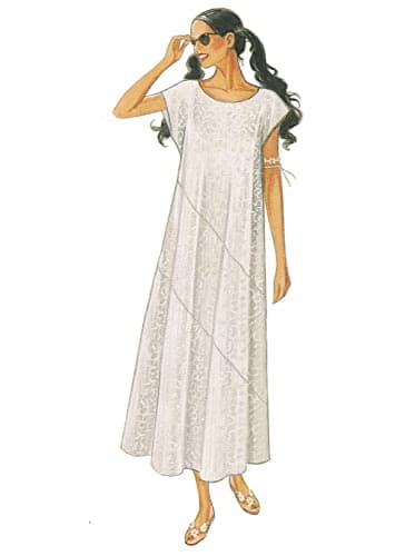 Look Sewing Pattern 6229 Misses Dresses, Size A (8-10-12-14-16-18)