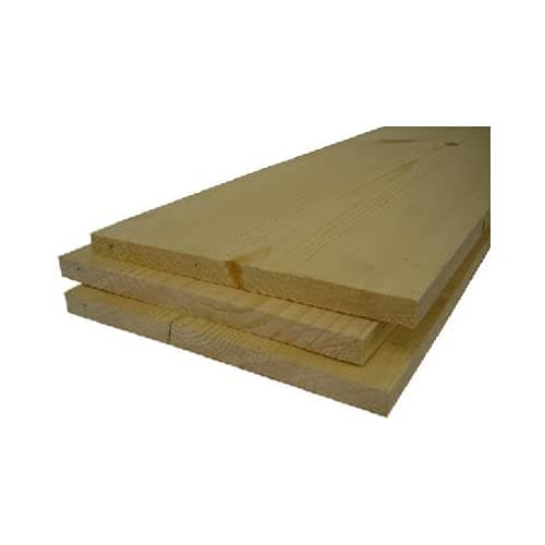 Alexandria Moulding 12 in. W x 6 ft. L x 1 in. Pine Board