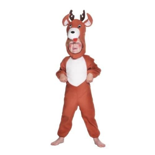 reindeer costume,jumpsuit,hood,age 3-5