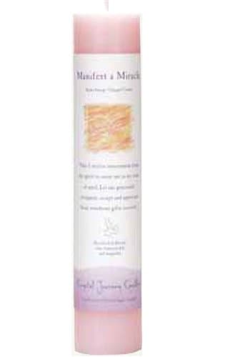Manifest A Miracle ~ Reiki Charged Crystal Journey Candle