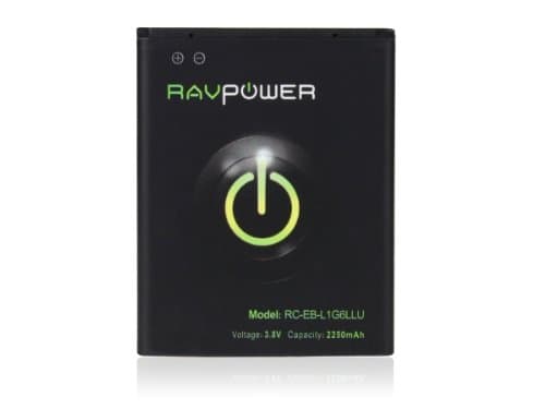 RAVPower 2250mAh Replacement Battery for Samsung Galaxy S3 EB-L1G6LLU, GT-I9300, GT-I9305 LTE, T999, I747, i535, L710, R530 (NFC Capable)