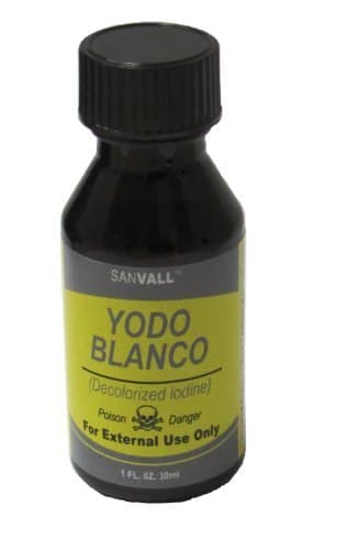 Sanvall Decolorized Iodine - White Iodine - Yodo Blanco by Sanvall