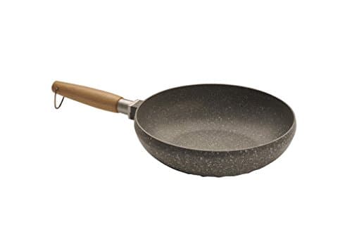 Mopita Rider 28cm/11" Non-Stick Cast Aluminum Wok, Large, Grey