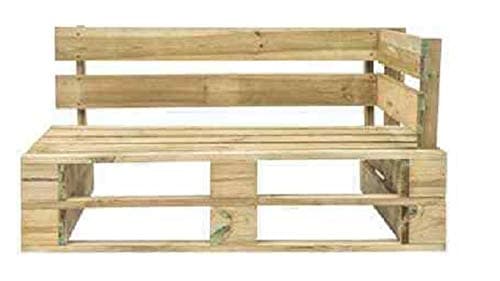 Outside Furniture Rustic Garden Corner Bench Outdoor Wooden Large Chair Environmentally Friendly Patio Seat Unusual Style Decorate Indoor Outdoor Home Balcony Corner Sofa