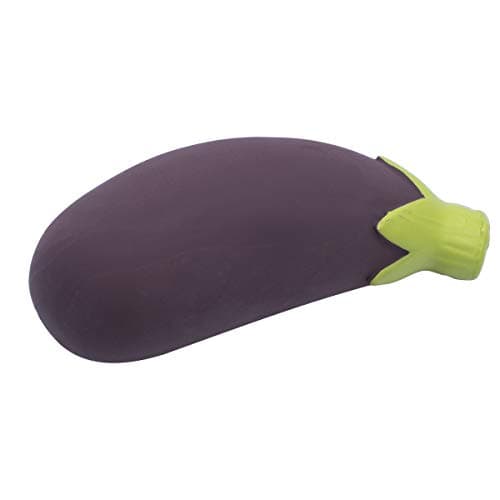Petper CW-0085 Dog Latex Toy with Squeaker, Interactive Toy for Puppy Playing & Training, Purple