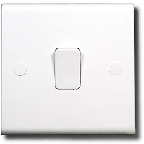 Deta S1203 Slimline Light Switch 1 Gang 2 way 10amp SP