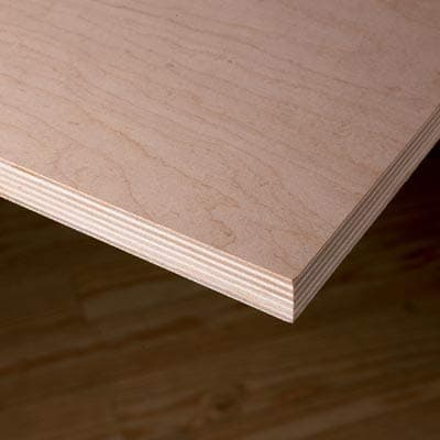 18MM 3/4" x 12" x 24" Premium Baltic Birch Plywood Box of 6 B/BB Grade Birch Veneer Sheets one Clear face