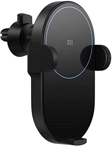 Accreate Xiaomi Wireless Car Charger 20W Max Electric Auto Pinch 2.5D Glass Ring Lit Charging for Xiaomi Mi Smartphone