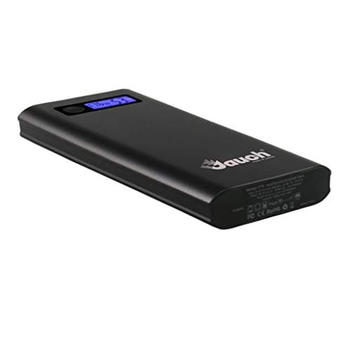Jauch Power Bank JPB20AHB | 20100mAh/ 73Wh | 2-Port 5V USB Output with Quick Charge 3.0 and 1 DC Output 12V-24V /75W max. | External Battery Pack for iPhone, Samsung, iPad, Laptops, Tablets and More