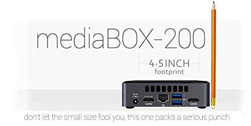 mediaBOX-200 V2 Digital Signage Player i3 1.8GHz Dual core 2GB Memory