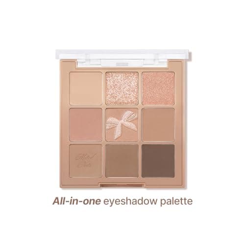 dasique Shadow Palette #24 Muted Nuts 7.5g I 9 Blendable Shades in Smooth Matte and Shimmer Finishes with Gorgeous Pearls | Eye Makeup Palette | Cruelty Free | K-beauty