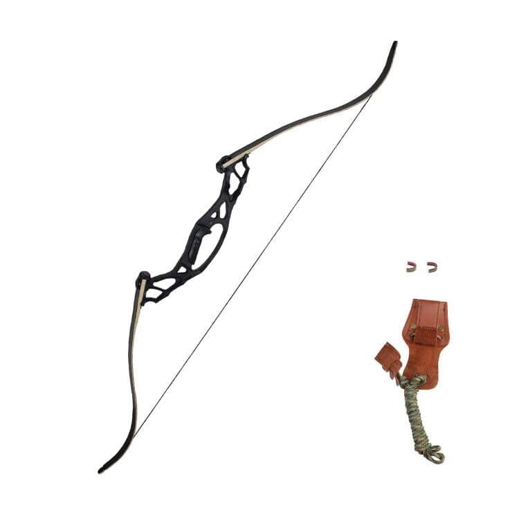 Lion 62" Takedown Hunting Recurve Bow Metal Riser 30 35 40 45 50 55 60 65 70 Lbs Right Handed