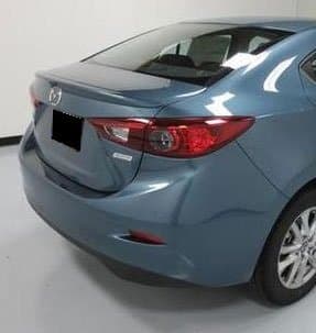 Mazda 3 2014+ Factory Lip Style Spoiler Unpainted Primer