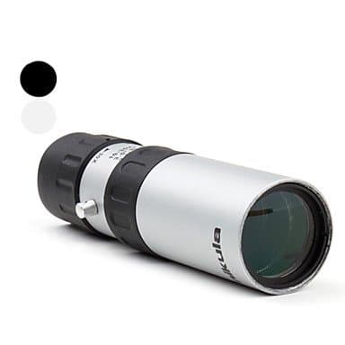 ELCE Stock New 10x30 25mm Nikula Zoom Monoculars, Black