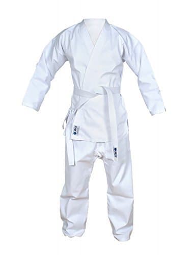 IBAA Kids Karate Suit Uniform Gi Martial Arts with free white Karate belt (4/170 cm)