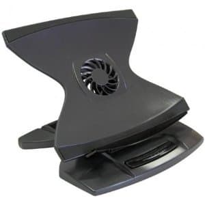 Xbrand 360 Height Adjustable Laptop Stand with Cooling Fan (Black)